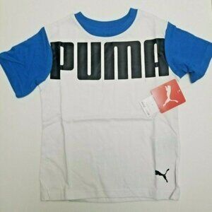 PUMA Boys Graphic T-Shirt White